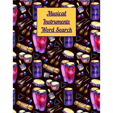 Musical instruments Word Search: Puzzle activity book for musically inclined adults and kids