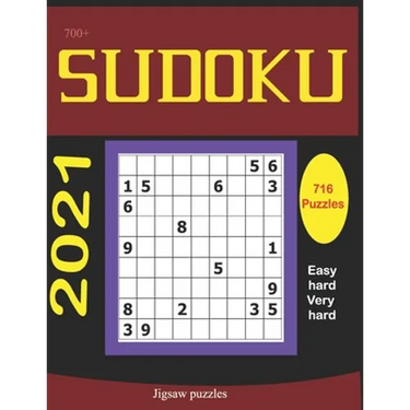 700+ Sudoku Jigsaw Puzzles: Sudoku Puzzle Book for Adults
