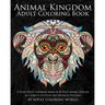 Animal Kingdom: Adult Coloring Book: A Huge Adult Coloring Book of 60 Wild Animal Designs in a Variety of Styles and Detailed Patterns