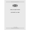 Explanatory Notes to Licensing Act 2003