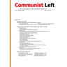 Communist Left Magazine #50