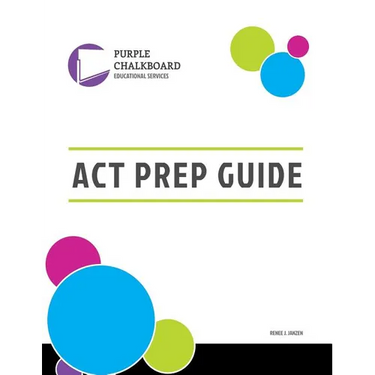 Purple Chalkboard ACT Prep