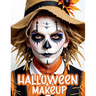 Halloween Makeup: A Beginner's Friendly Step-by-Step Guide to Easy and Professional Face Painting Instructions for Men and Teens, in Full Color