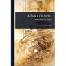 A Table of Anti-logarithms