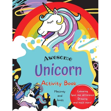 Awesome Unicorn Activity Book for Kids: Fun activities including spot the difference, colouring and drawing. Perfect gift for children who love unicor