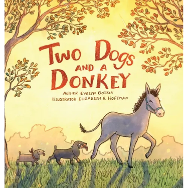 Two Dogs and a Donkey