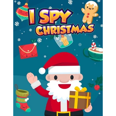 I Spy Christmas: A Fun Puzzle Book of Picture Riddles For Kids (I Spy Game and Coloring in Large Pages 8.5x11 inch)