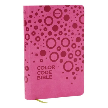 Nkjv, Color Code Bible for Kids, Pink Leathersoft, Comfort Print