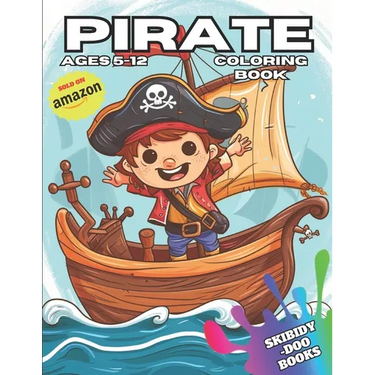 Pirate coloring book