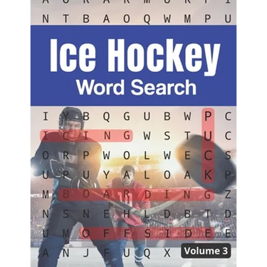 Ice Hockey Word Search (Volume 3): Trivia Puzzle Book for Hockey Fans with Solutions Included