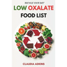 Low Oxalate Food List: A Comprehensive List of Over 800 Foods and Products Rated for You