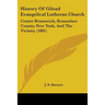 History Of Gilead Evangelical Lutheran Church: Centre Brunswick, Rensselaer County, New York, And The Vicinity (1881)