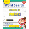 Word Search Puzzles in French for Beginners - Awesome! Vol.1 - Delta Classics
