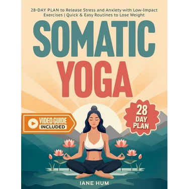 Somatic Yoga: 28-Day Plan to Release Stress and Anxiety with Low-Impact Exercises Quick & Easy Routines to Lose Weight - Video Guide Included