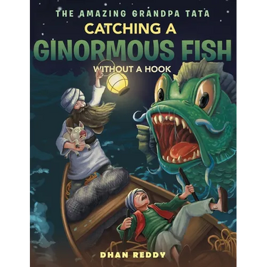 The Amazing Grandpa Tata: Catching a Ginormous Fish Without a Hook