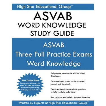 ASVAB Word Knowledge Study Guide: ASVAB Study Guide