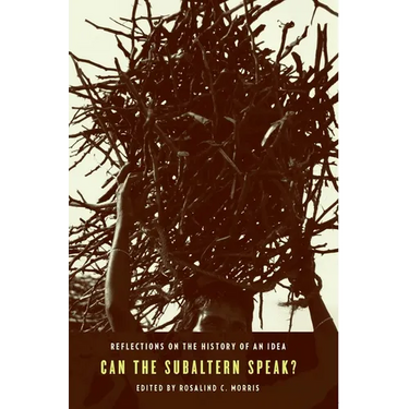Can the Subaltern Speak?: Reflections on the History of an Idea