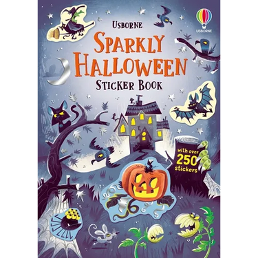 Sparkly Halloween Sticker Book: A Halloween Book for Kids