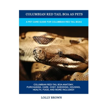 Columbian Red Tail Boa as Pets: A Pet Care Guide for Columbian Red Tail Boas