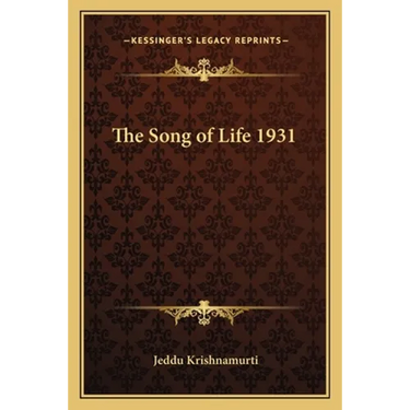 The Song of Life 1931
