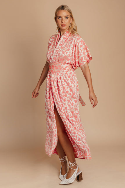 Oversized Floral Kimono Dress by BYNES NEW YORK | Apparel & Accessories
