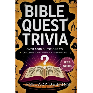 Bible Quest Trivia: Over 1000 Christian Trivia Games Questions to Challenge Your Knowledge of Scripture (All Ages)