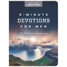 3-Minute Devotions for Men Large Print: 180 Challenging Readings