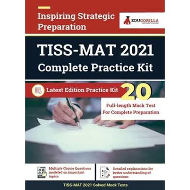 TISS-MAT Exam Preparation Book 2023: Management Aptitude Test - 20 Full Length Mock Tests (Solved Objective Questions) with Free Access to Online Test