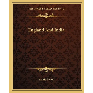 England And India