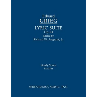 Lyric Suite, Op.54: Study score