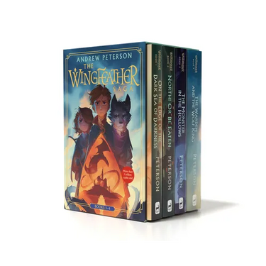 Wingfeather Saga Boxed Set: On the Edge of the Dark Sea of Darkness; North! or Be Eaten; The Monster in the Hollows; The Warden and the Wolf King