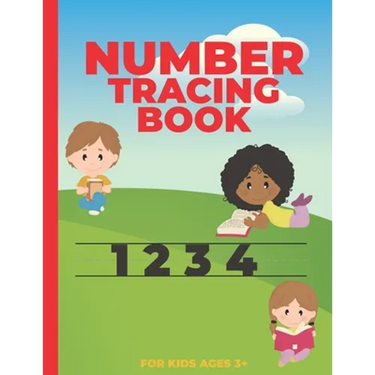 Number Tracing Book for Kids Ages 3+: Number Tracing for Preschoolers-: Homeschool Preschool Learning Activities for 3 year olds