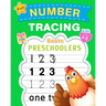Fun Number Tracing Book for Preschoolers & Kids Ages 3-5: Count and Trace Numbers Practice Handwriting Workbook for Pre K, Kindergarten and Kids Ages