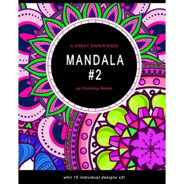 Mandala: Coloring Book For Adults, Fun, Easy and Relaxing Mandalas Coloring Pages