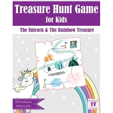 Treasure Hunt Game for Kids: The Unicorn & The Rainbow Treasure