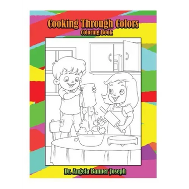 Cooking Through Colors Coloring Book