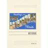 Vintage Lined Notebook Greetings from Ft. Lauderdale, Florida
