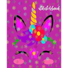 Sketchbook: Unicorn Design Doodle Activity NoteBook - Create Your Unique Art, Games, Ideas and Creative Stories Workbook For Girls - Diary