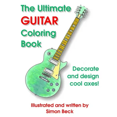 The Ultimate Guitar Coloring Book