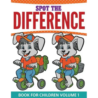 Spot The Difference Book For Children