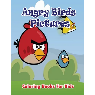 Angry Birds Pictures Coloring Books for Kids: Coloring Pages for Kids