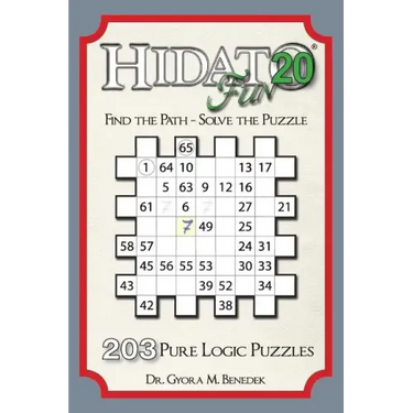 Hidato fun 20: 203 New Logic Puzzles