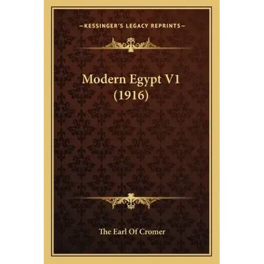 Modern Egypt V1 (1916)
