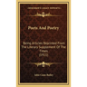 Poets And Poetry: Being Articles Reprinted From The Literary Supplement Of The Times (1911)