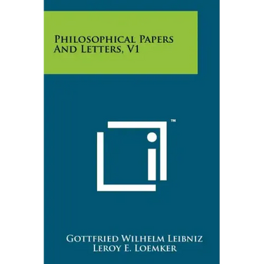 Philosophical Papers And Letters, V1