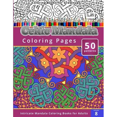 Coloring Books for Grown-ups Celtic Mandala Coloring Pages