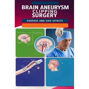 Brain Aneurysm Clipping Surgery Purpose and Side Effects: Brain aneurysm clipping surgery is used to prevent or treat a ruptured aneurysm, a life thre