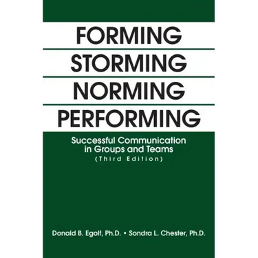 Forming Storming Norming Performing: Successful Communication in Groups and Teams (Third Edition)