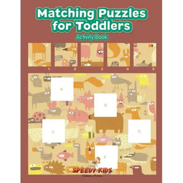 Matching Puzzles for Toddlers Activity Book