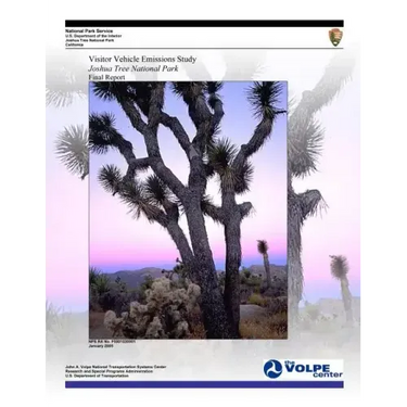 Visitor Vehicle Emissions Study: Joshua Tree National Park- Final Report
